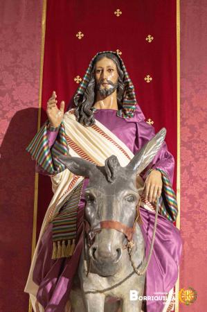 Cofradía Borriquilla Granada: Jesús de la entrada en Jerusalén Cuaresma 2023