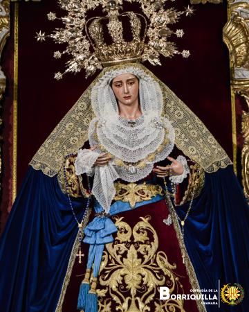 Cofradía Borriquilla Granada: NTRA. SRA. DE LA PAZ INMACULADA 2024
