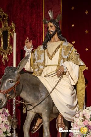 Cofradía Borriquilla Granada: Jesús de la entrada en Jerusalén Pascua 2024