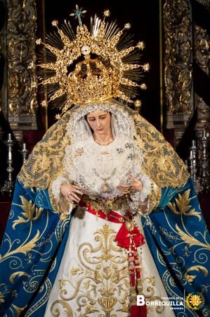 Cofradía Borriquilla Granada: FESTIVIDAD DE NTRA. SRA. DE LA PAZ -  CULTOS 2026