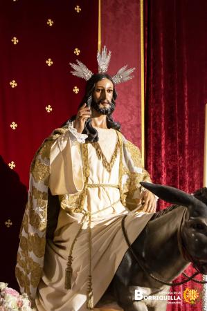 Cofradía Borriquilla Granada: Jesús de la entrada en Jerusalén Pascua 2024