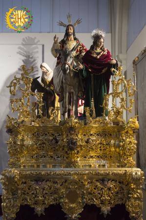 Cofradía Borriquilla Granada: Jesús en la entrada en Jerusalén Semana Santa 2022