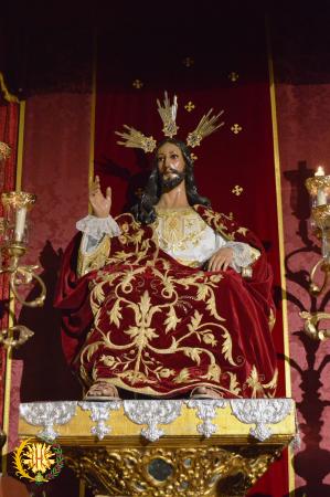 Cofradía Borriquilla Granada: Jesús de la entrada en Jerusalén Cristo Rey 2022