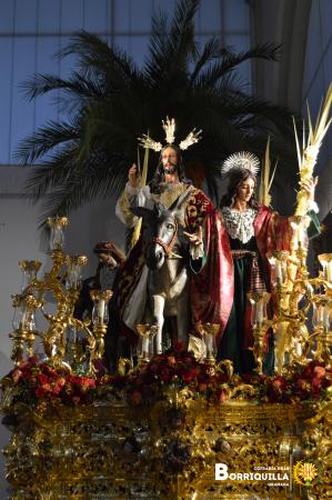 Cofradía Borriquilla Granada: EXORNO FLORAL PARA JESÚS DE LA ENTRADA EN JERUSALÉN