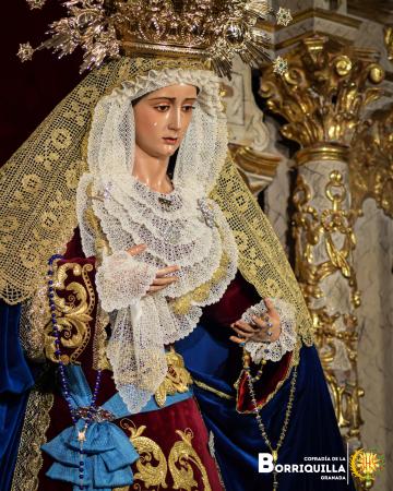 Cofradía Borriquilla Granada: NTRA. SRA. DE LA PAZ INMACULADA 2024