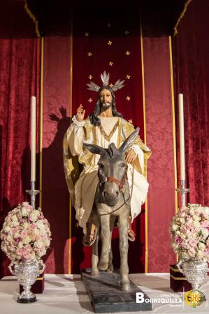 Cofradía Borriquilla Granada: Jesús de la entrada en Jerusalén Pascua 2024