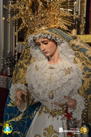 Cofradía Borriquilla Granada: Festividad de Nuestra Señora de la Paz: Un altar efímero lleno de historia y devoción. 2025
