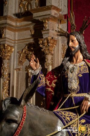 Cofradía Borriquilla Granada: Altar de Cristo Rey 2023
