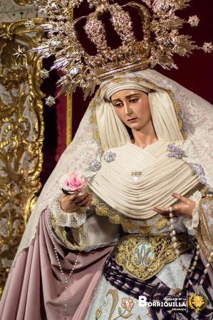 Cofradía Borriquilla Granada: Ntra. Sra. de la Paz pascua 2024