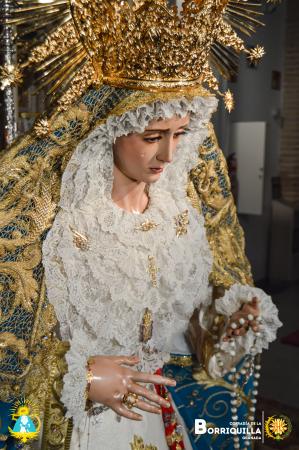 Cofradía Borriquilla Granada: Festividad de Nuestra Señora de la Paz: Un altar efímero lleno de historia y devoción. 2025