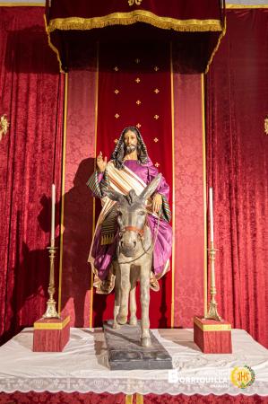 Cofradía Borriquilla Granada: Jesús de la entrada en Jerusalén Cuaresma 2023