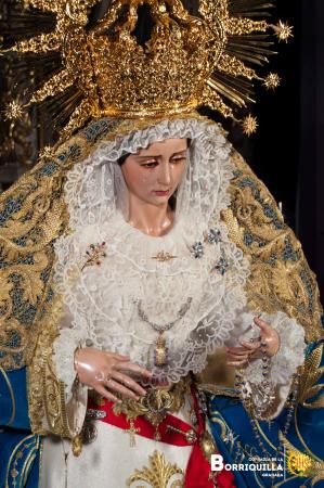 Cofradía Borriquilla Granada: FESTIVIDAD DE NTRA. SRA. DE LA PAZ -  CULTOS 2026