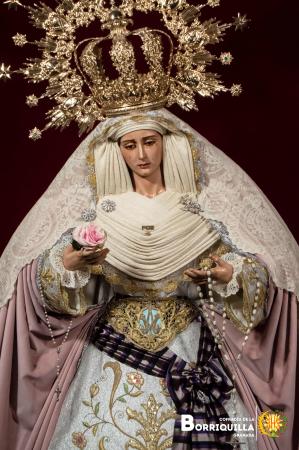 Cofradía Borriquilla Granada: Ntra. Sra. de la Paz pascua 2024