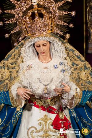 Cofradía Borriquilla Granada: FESTIVIDAD DE NTRA. SRA. DE LA PAZ -  CULTOS 2026