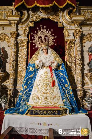 Cofradía Borriquilla Granada: NTRA. SRA. DE LA PAZ TRAS SU FESTIVIDAD