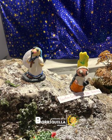 Cofradía Borriquilla Granada: EL BELÉN INFANTIL DE LA COFRADÍA. PRIMER PREMIO. 