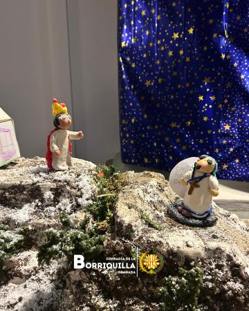 Cofradía Borriquilla Granada: EL BELÉN INFANTIL DE LA COFRADÍA. PRIMER PREMIO. 