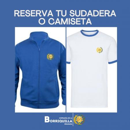 Cofradía Borriquilla Granada: RESERVA SUDADERA O CAMISETA DE LA COFRADÍA