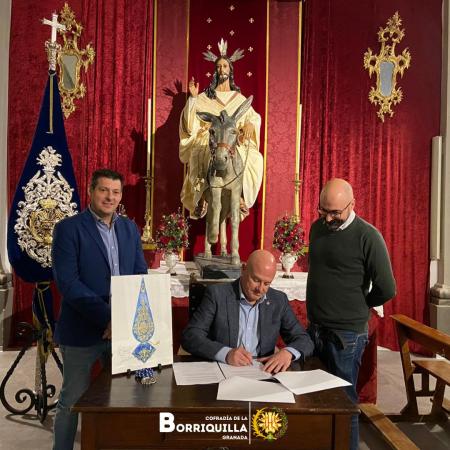 Cofradía Borriquilla Granada: EN MARCHA EL NUEVO GUIÓN CORPORATIVO