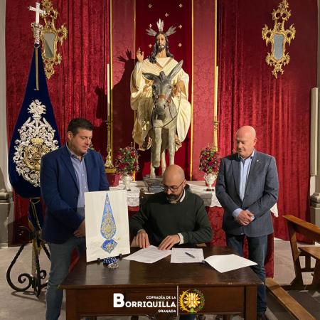 Cofradía Borriquilla Granada: EN MARCHA EL NUEVO GUIÓN CORPORATIVO