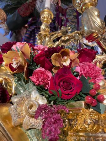 Cofradía Borriquilla Granada: EXORNO FLORAL PARA JESÚS DE LA ENTRADA EN JERUSALÉN
