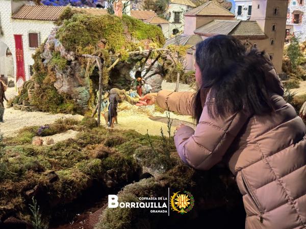 Cofradía Borriquilla Granada: BELÉN GRANADINO DE PLAZA BIB-RAMBLA