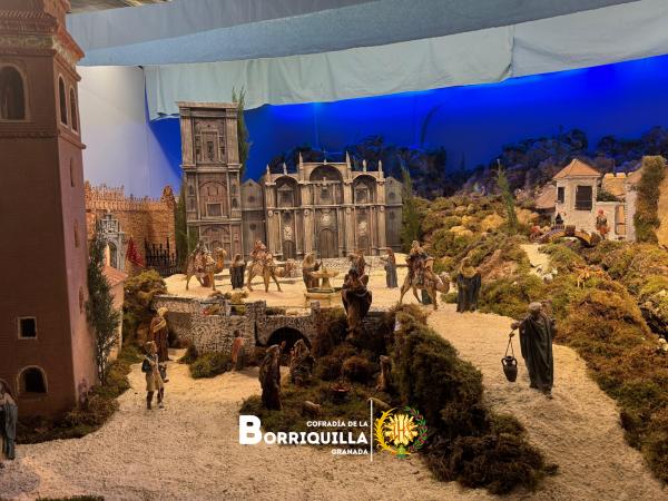 Cofradía Borriquilla Granada: BELÉN GRANADINO DE PLAZA BIB-RAMBLA