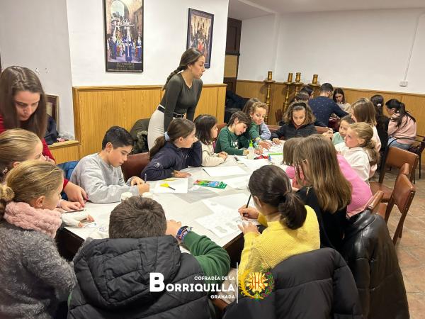 Cofradía Borriquilla Granada: LOS MÁS PEQUES DE LA COFRADÍA HACEN HERMANDAD