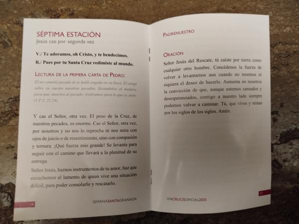 Cofradía Borriquilla Granada: PARTICIPACIÓN EN EL TRASLADO Y VIA CRUCIS OFICIAL 