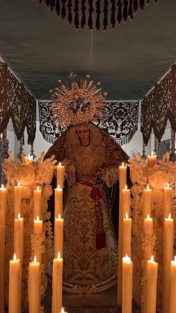 Cofradía Borriquilla Granada: NTRA. SRA. DE LA PAZ RECIBE A LA COFRADÍA DE LA ESTRELLA 2026