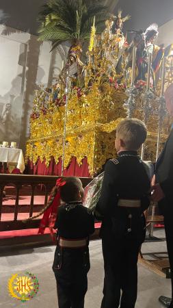 Cofradía Borriquilla Granada: DESPOJADO POR SAN ANDRÉS - SÁBADO DE PASIÓN 2024-