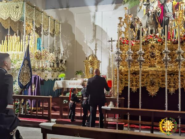 Cofradía Borriquilla Granada: DESPOJADO POR SAN ANDRÉS - SÁBADO DE PASIÓN 2024-