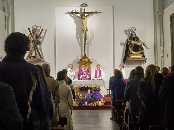 Cofradía Borriquilla Granada: CELEBRAMOS Y ASISTIMOS A LA INAUGURACIÓN DE LA TERCERA FASE DE RESTAURACIÓN DE LA IGLESIA DE SAN ANDRÉS APÓSTOL