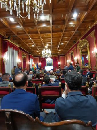 Cofradía Borriquilla Granada: ASISTIMOS A LA RECEPCIÓN DEL EXCMO. AYUNTAMIENTO DE GRANADA