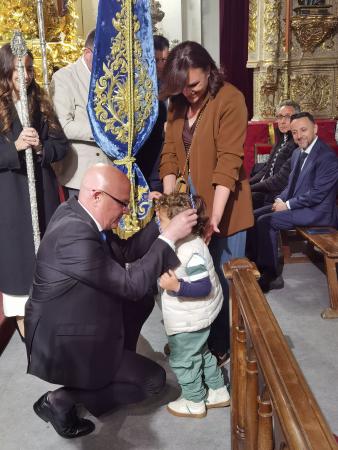 Cofradía Borriquilla Granada: IMPOSICIÓN DE MEDALLAS A NUEVOS HERMAN@S 28 MARZO 2026