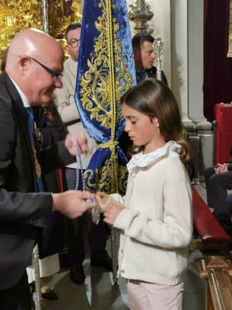 Cofradía Borriquilla Granada: IMPOSICIÓN DE MEDALLAS A NUEVOS HERMAN@S 28 MARZO 2026
