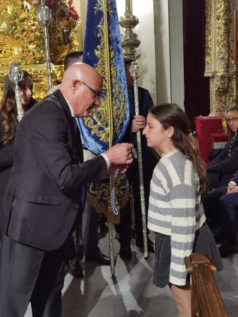 Cofradía Borriquilla Granada: IMPOSICIÓN DE MEDALLAS A NUEVOS HERMAN@S 28 MARZO 2026