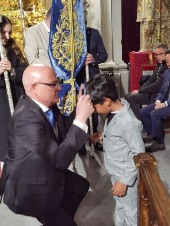 Cofradía Borriquilla Granada: IMPOSICIÓN DE MEDALLAS A NUEVOS HERMAN@S 28 MARZO 2026