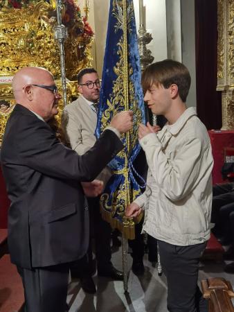 Cofradía Borriquilla Granada: IMPOSICIÓN DE MEDALLAS A NUEVOS HERMAN@S 28 MARZO 2026