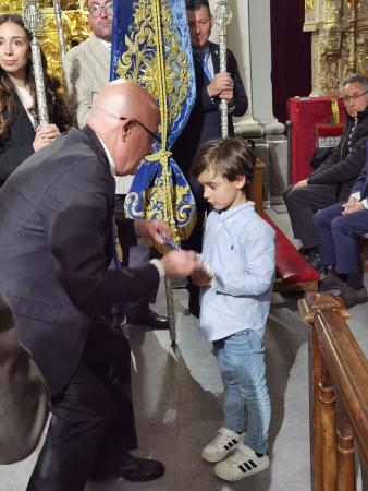 Cofradía Borriquilla Granada: IMPOSICIÓN DE MEDALLAS A NUEVOS HERMAN@S 28 MARZO 2026