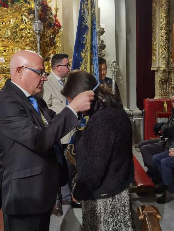 Cofradía Borriquilla Granada: IMPOSICIÓN DE MEDALLAS A NUEVOS HERMAN@S 28 MARZO 2026
