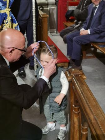 Cofradía Borriquilla Granada: IMPOSICIÓN DE MEDALLAS A NUEVOS HERMAN@S 28 MARZO 2026