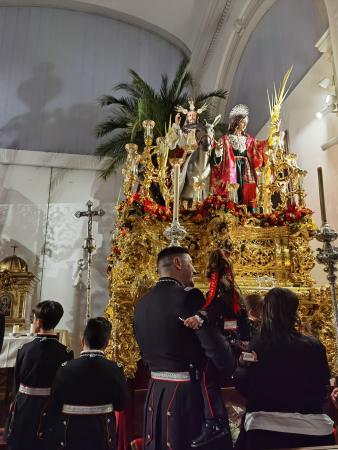 Cofradía Borriquilla Granada: RECIBIMOS A LA BANDA DEL DESPOJADO GRANADA  28 DE MARZO 2026