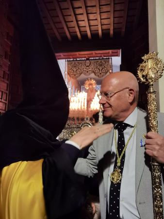 Cofradía Borriquilla Granada: NTRA. SRA. DE LA PAZ RECIBE A LA COFRADÍA DE LA ESTRELLA 2026