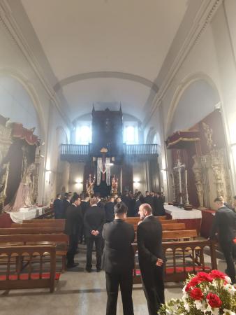 Cofradía Borriquilla Granada: TRASLADO DE LA VIRGEN DE LAS ANGUSTIAS DE SAN ANDRÉS A LA S.A.I. CATEDRAL POR KERYGMA