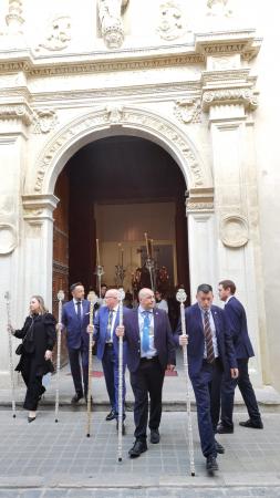 Cofradía Borriquilla Granada: TRASLADO DE LA VIRGEN DE LAS ANGUSTIAS DE SAN ANDRÉS A LA S.A.I. CATEDRAL POR KERYGMA