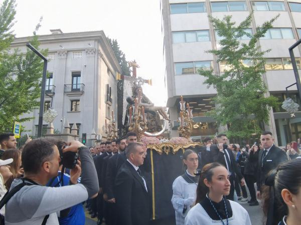 Cofradía Borriquilla Granada: TRASLADO DE LA VIRGEN DE LAS ANGUSTIAS DE SAN ANDRÉS A LA S.A.I. CATEDRAL POR KERYGMA