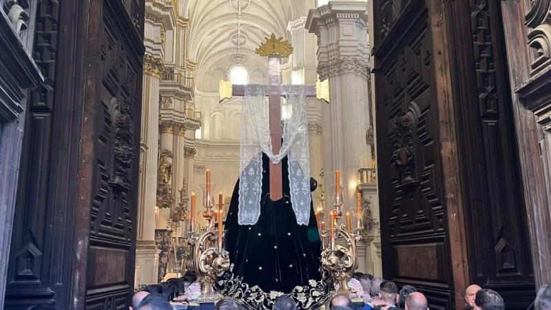 Cofradía Borriquilla Granada: TRASLADO DE LA VIRGEN DE LAS ANGUSTIAS DE SAN ANDRÉS A LA S.A.I. CATEDRAL POR KERYGMA
