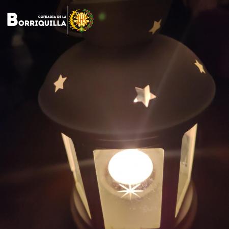 Cofradía Borriquilla Granada: Y LA LUZ DE BELÉN LLEGÓ A SAN ANDRÉS