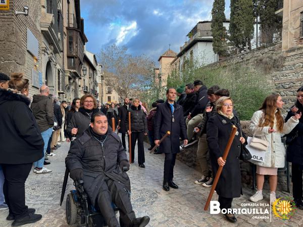 Cofradía Borriquilla Granada: PARTICIPACIÓN EN EL VIACRUCIS FEDERATIVO2024